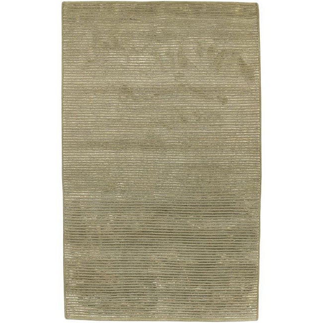 Hand knotted Solid Beige Causal Karur Wool Rug (26 X 10) (Grey Pattern Solid Tip We recommend the use of a non skid pad to keep the rug in place on smooth surfaces.All rug sizes are approximate. Due to the difference of monitor colors, some rug colors m