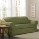 preview thumbnail 15 of 29, Maytex Collin 2-Piece Sofa Slipcover - 74-96" wide/34" high/38" deep