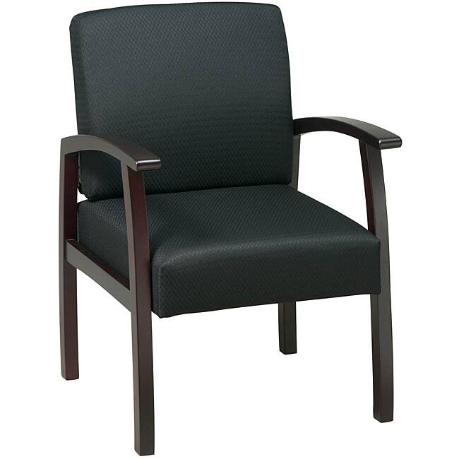 Office Star Black WorkSmart Guest Chair