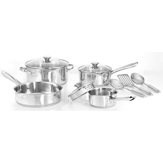 WearEver A834SA65 Stainless Steel 10-piece Cookware Set