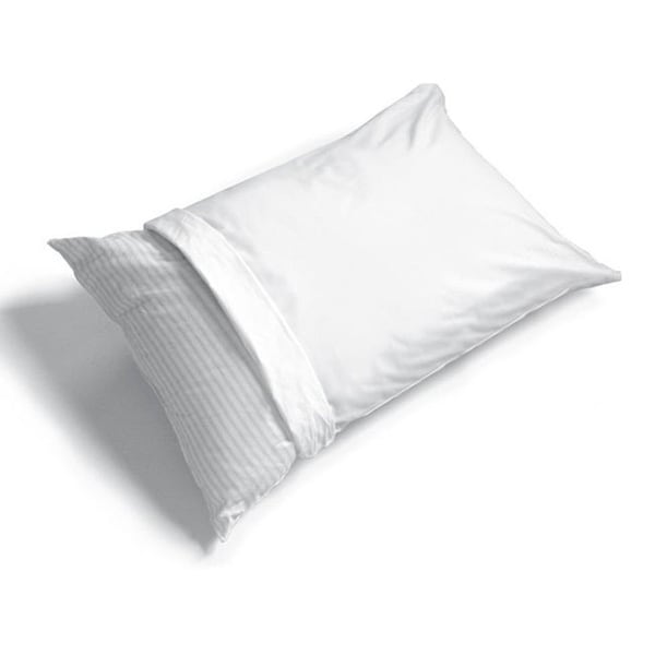 2-Pack Cotton Pillows Gusseted Pillows for Side, Stomach and Back Sleeper -  Bed Bath & Beyond - 33113258