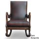 preview thumbnail 6 of 6, Vintage Leather Rocking Chair