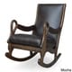 preview thumbnail 2 of 6, Vintage Leather Rocking Chair
