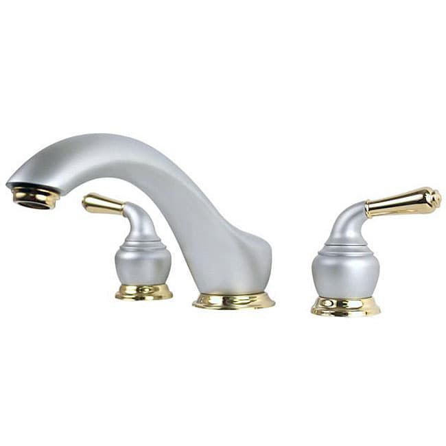 Moen 2 Handle Roman Tub Bathroom Faucet L12147638 