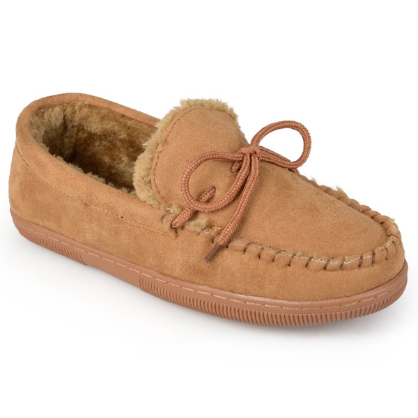mens suede moccasin slippers
