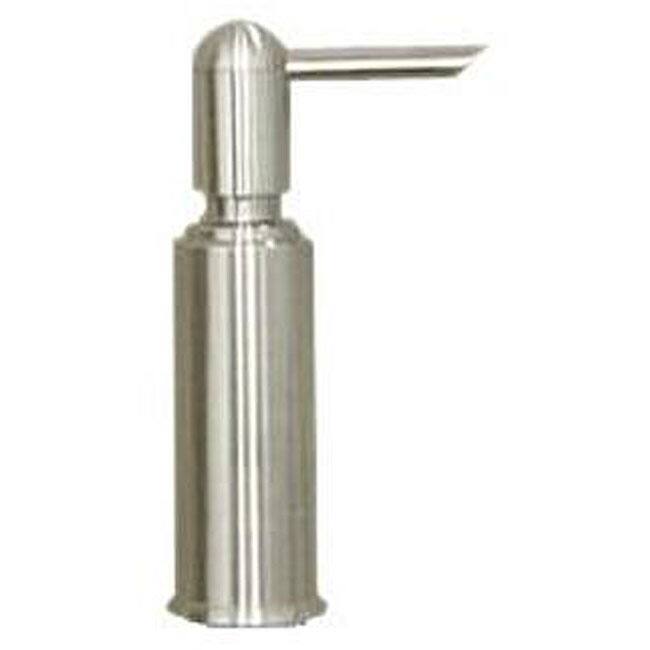 Satin Nickel Rounded Soap Dispenser