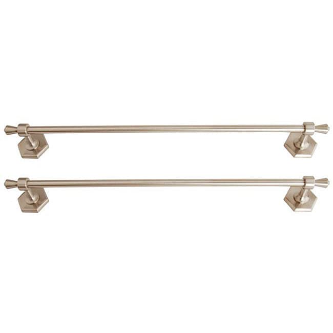 Moen Atwood Pewter 24 inch Towel Bars (set Of 2)