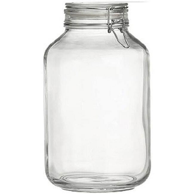 Bormioli Rocco 5-liter Italian Fido Glass Canning Jars (Set of 6)