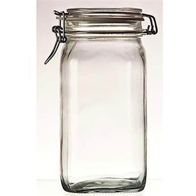 Bormioli Rocco 1.5liter Fido Glass Canning Jars (Pack of 3) Free