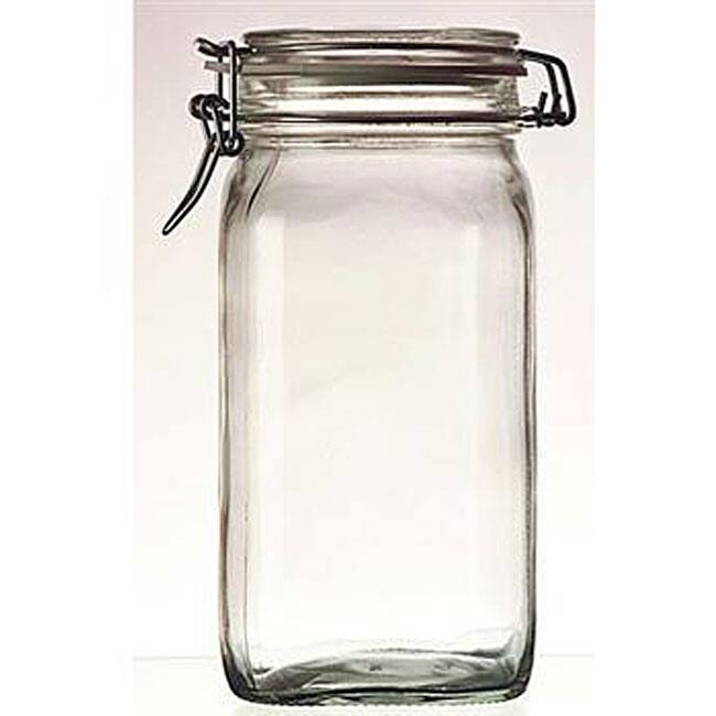 Bormioli Rocco 1.5-liter Fido Glass Canning Jars (Pack of 3)