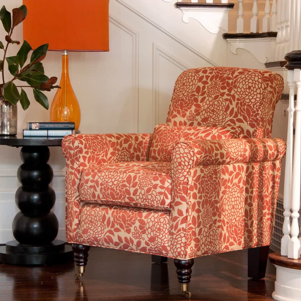 Handy Living Harlow Clay Mango Arm Chair