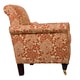Handy Living Harlow Clay Mango Arm Chair - Thumbnail 5