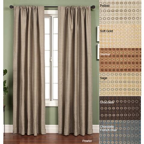 Jaipur Circle Rod Pocket 120-inch Curtain Panel - 53 x 120