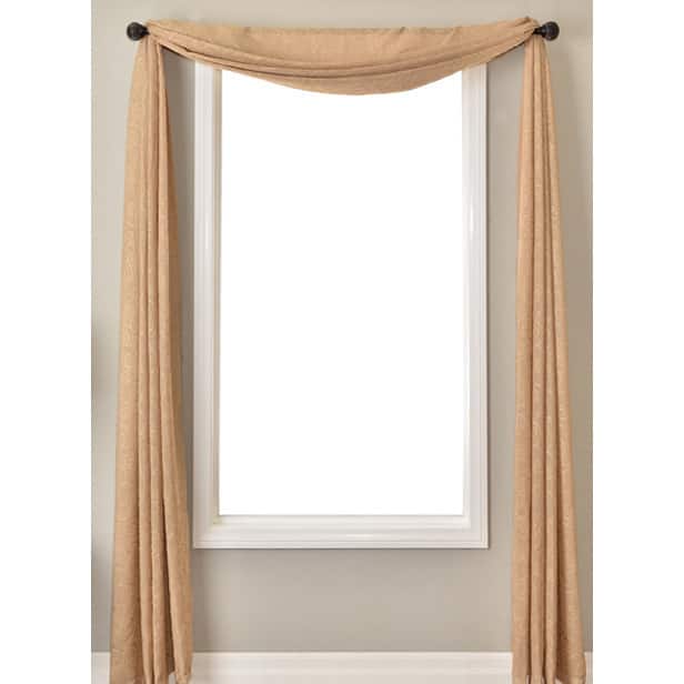 Cypress 6-yard Window Scarf - 55 x 216