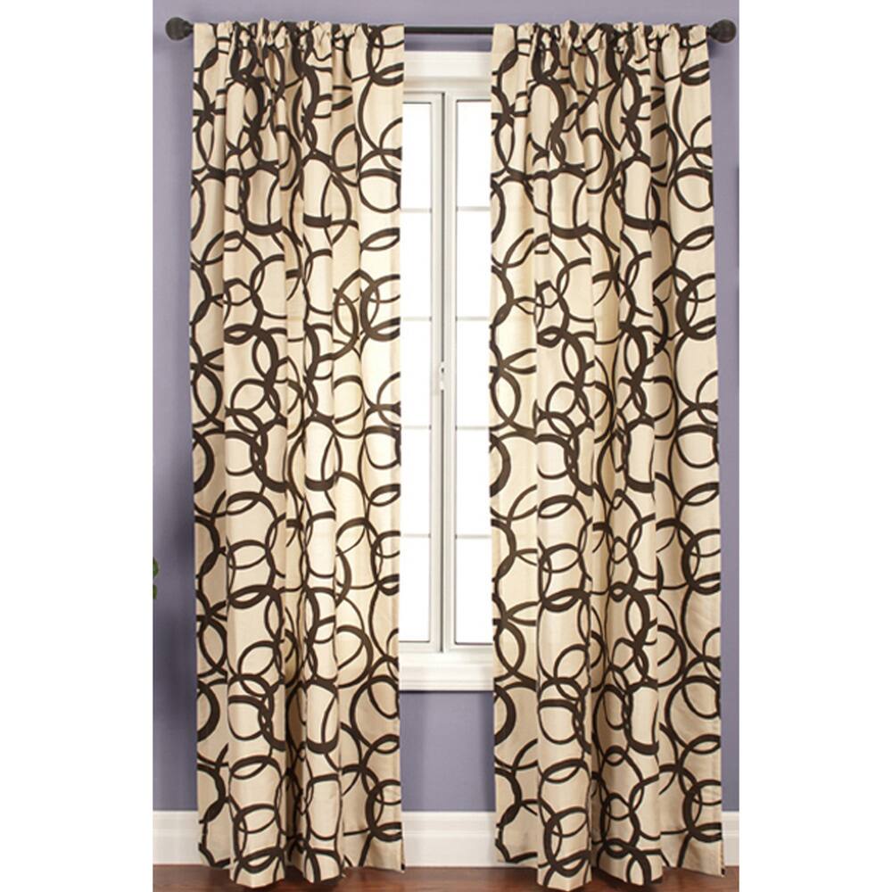 Softline Nirvano 84-inch Rod Pocket Curtain Panel - 55 x 84