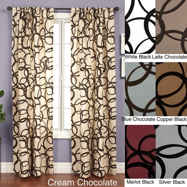 Nirvano 84 inch Rod Pocket Curtain Panel Curtains