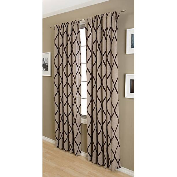Softline Sahara Rod Pocket 96-inch Curtain Panel
