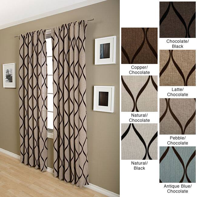 Softline Sahara Rod Pocket 120-inch Curtain Panel - 52 x 120
