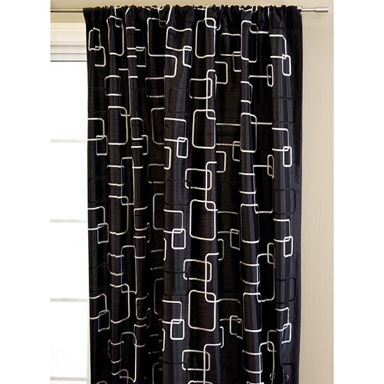 Shop Softline Madison Square Rod Pocket 108 Inch Curtain Panel