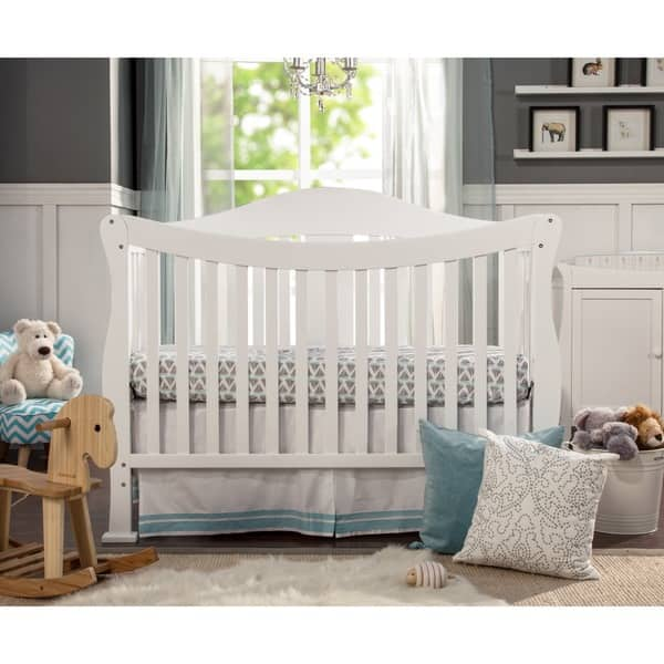 Shop Davinci Parker 4 In 1 Crib With Toddler Rail Overstock