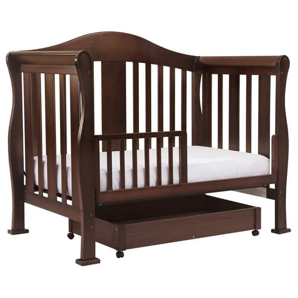 Shop Davinci Parker 4 In 1 Crib With Toddler Rail Overstock