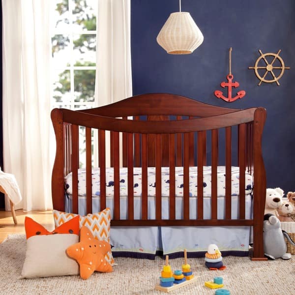 Shop Davinci Parker 4 In 1 Crib With Toddler Rail Overstock