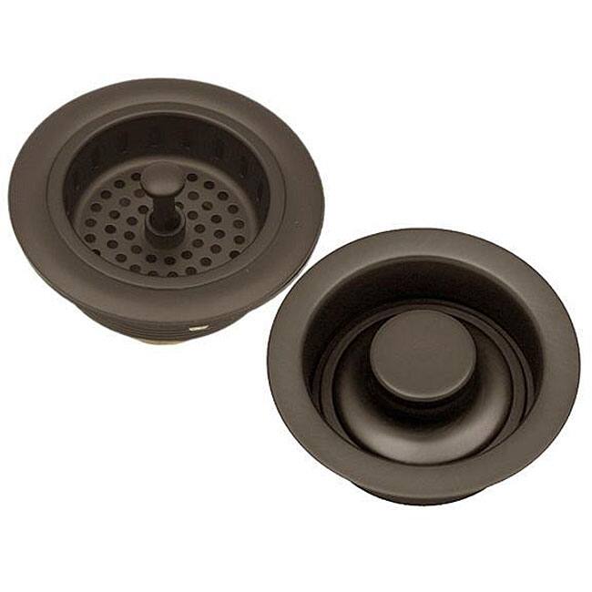 Oil-rubbed Bronze Kitchen Sink Strainer and Stopper