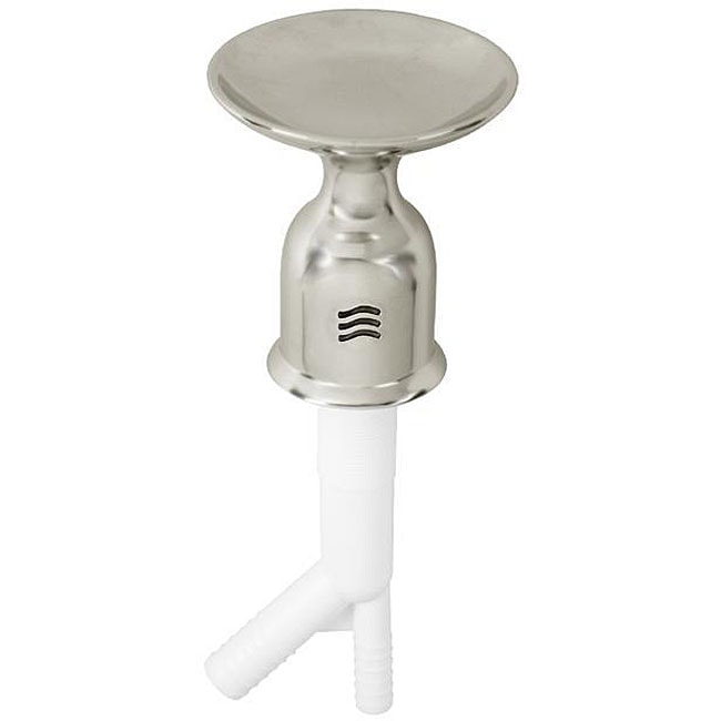 Satin Nickel Soap Dish and Air Gap Combo Free Shipping On Orders Over