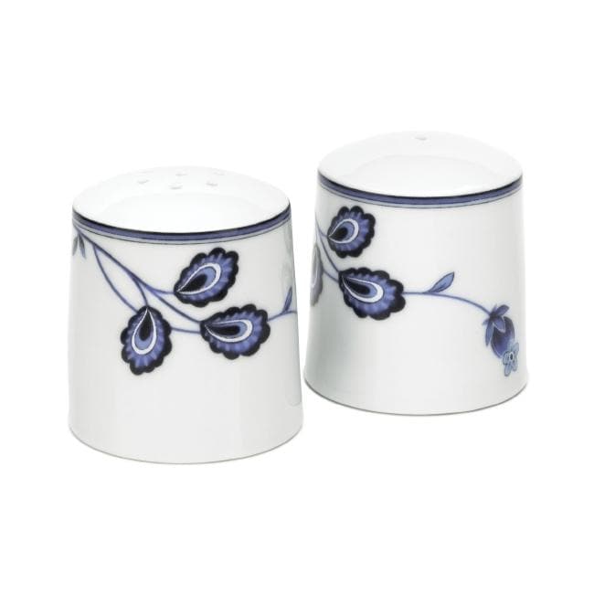 Mikasa Indigo Bloom Salt and Pepper Shakers