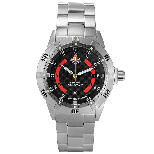 H3 Tactical Men's 'Xtreme Tec' Stainless Steel Automatic Watch Men's More Brands Watches