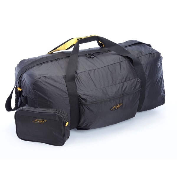 A.Saks 36-inch Lightweight Parachute Nylon Duffel Bag with Pouch - Free Shipping Today ...