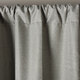 preview thumbnail 10 of 10, Softline Trilogy Rod Pocket 108-Inch Blockout Curtain Panel