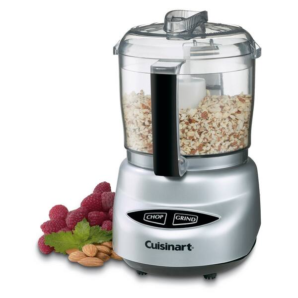 Cuisinart DLC-2ABC Mini Prep Plus Food Processor Brushed Chrome and Nickel  & Mini-Prep Plus 4-Cup Food Processor, Brushed Stainless
