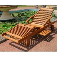 International Caravan Royal Tahiti Multi-Position Chaise Lounge