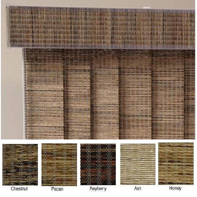 Edinborough Fabric Vertical Blinds (34 in. W x Custom Length)