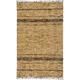 preview thumbnail 4 of 17, Tan Matador Leather Chindi Rug