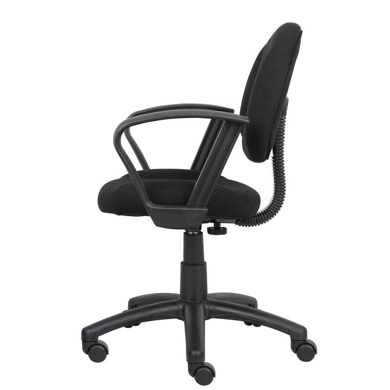 Boss Black Mid-back Ergonomic Task Chair
