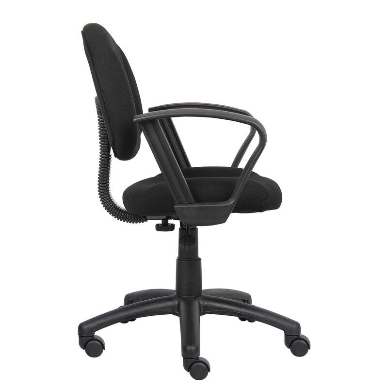 Boss Black Mid-back Ergonomic Task Chair