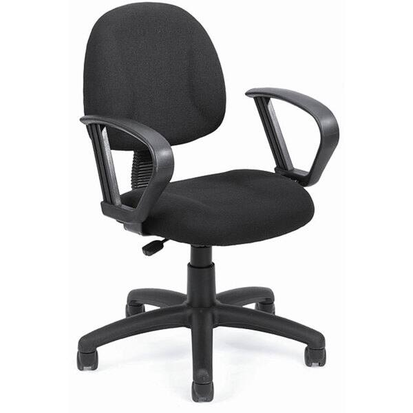 Boss Black Mid-back Ergonomic Task Chair