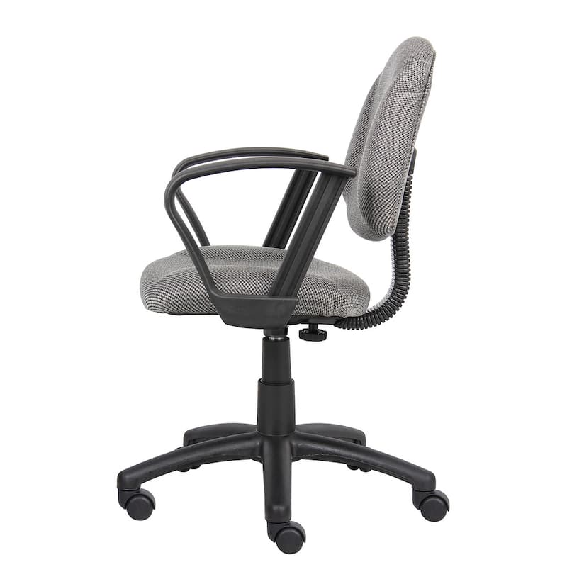 Boss Grey Mid-back Ergonomic Task Chair