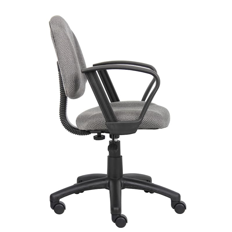 Boss Grey Mid-back Ergonomic Task Chair