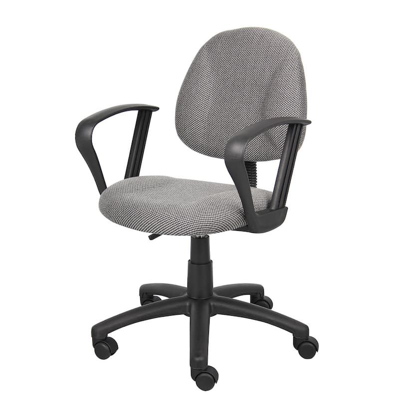 Boss Grey Mid-back Ergonomic Task Chair