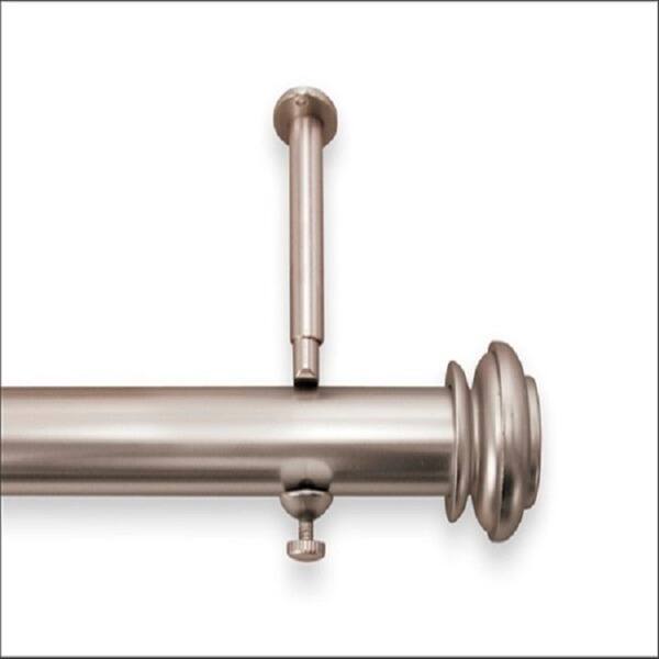 Shop Bold Pole 28 To 48 Inch Adjustable Curtain Rod Set 48