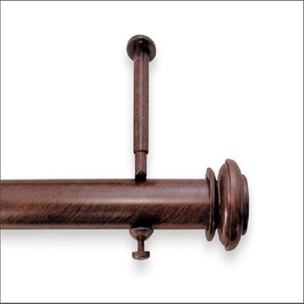 Shop Bold Pole 90 To 144 Inch Adjustable Curtain Rod Set 144