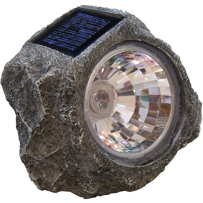 Tricod Stone-shaped Solar Spotlight