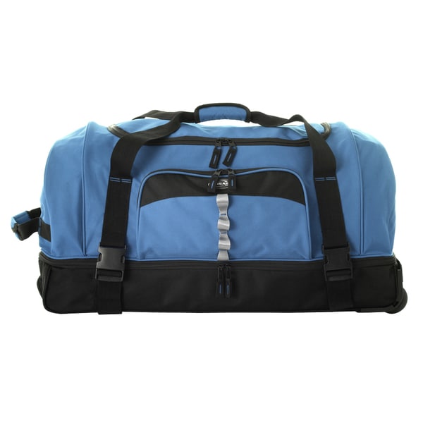 Shop Olympia 30-inch Drop-bottom Rolling Upright Duffel Bag - Free ...