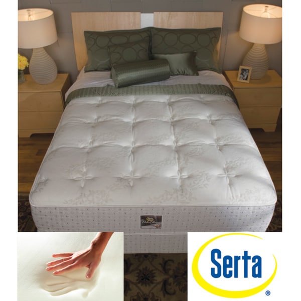 Serta Delphina Cushion Firm Twin-size Mattress and Box ...