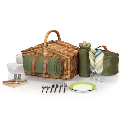 Picnic Time Somerset Deluxe Picnic Basket