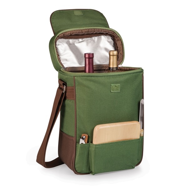 wine and cheese picnic tote