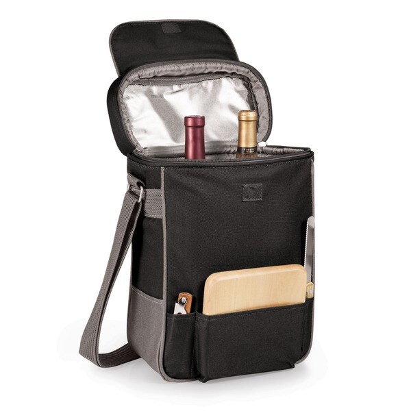 wine and cheese picnic tote